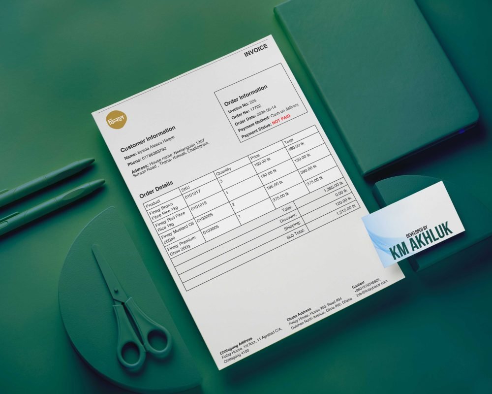WooCommerce PDF Invoices by Km Akhluk